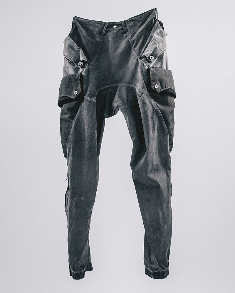 Wasteland Tech 3D-Cut Multi-Zip Panel Cargo Pants