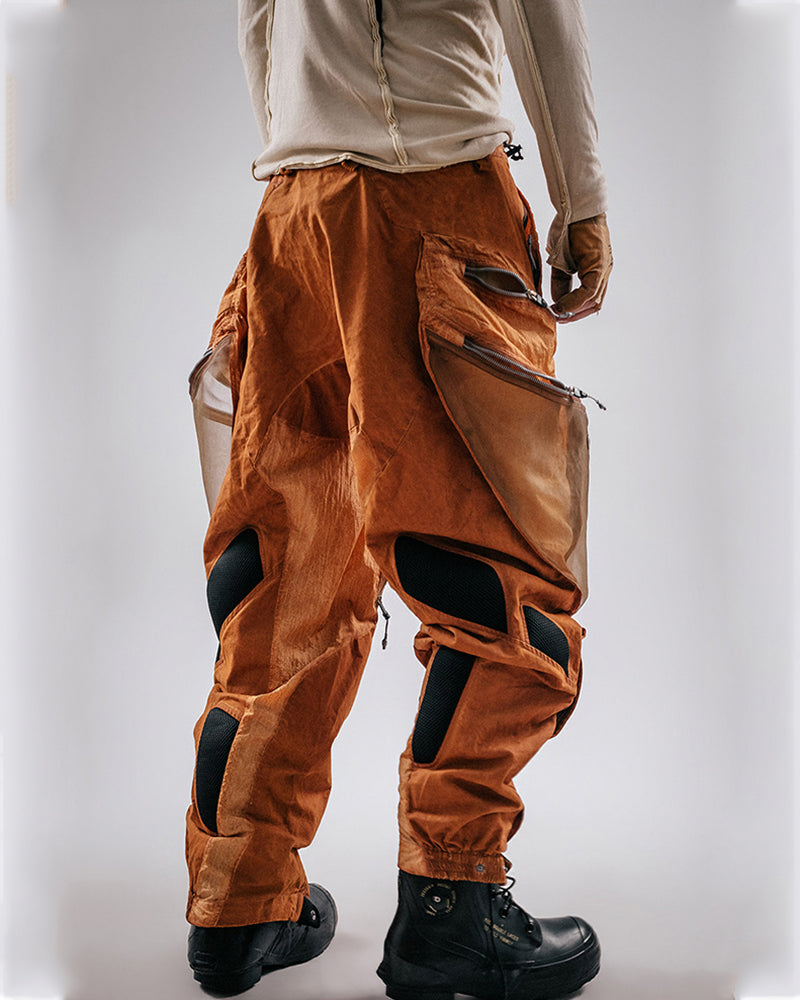 Post-Apocalypti Dune Wasteland Techwear Flight Pants