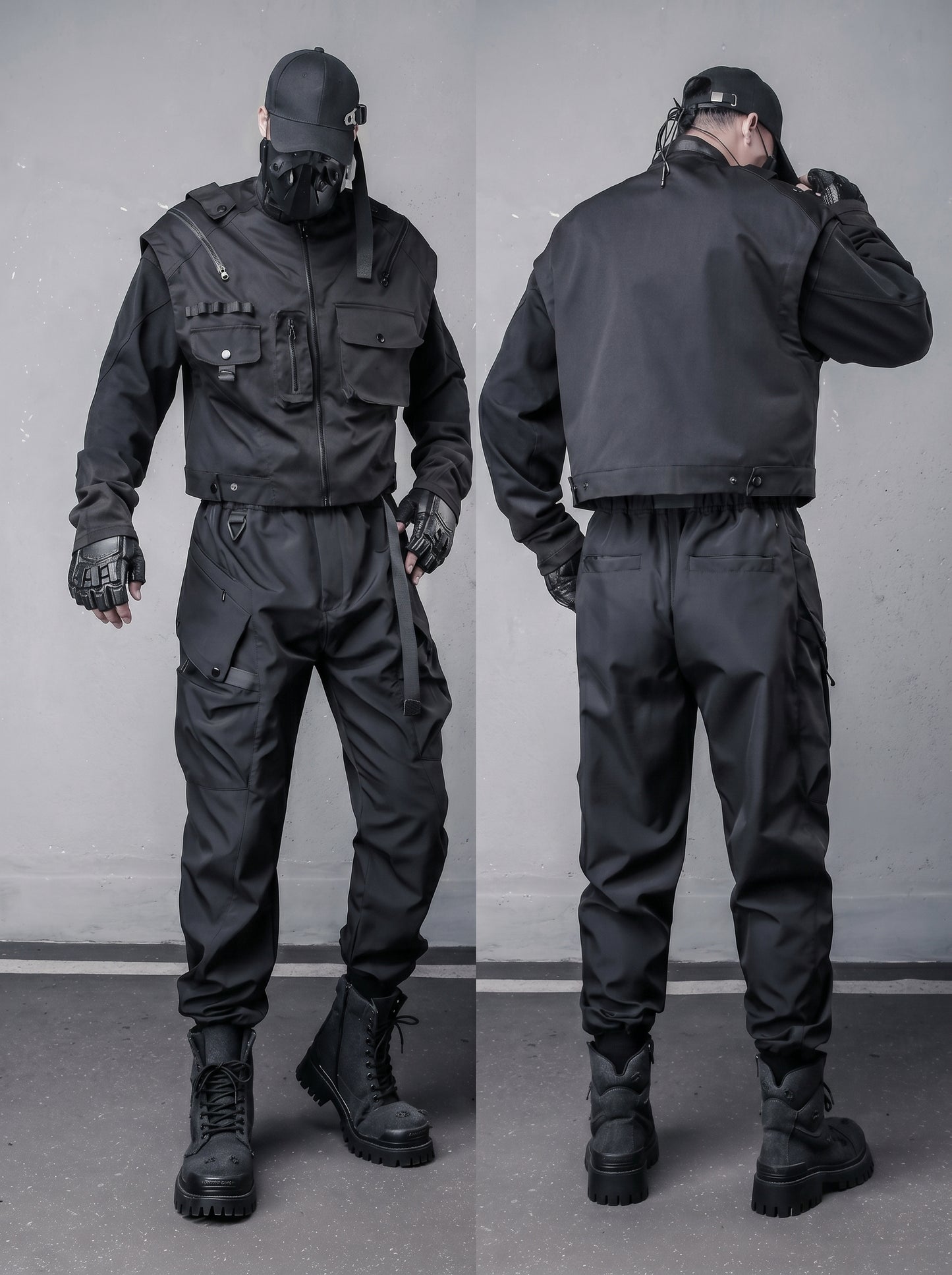Ninja Outfit Set Top / Bottom