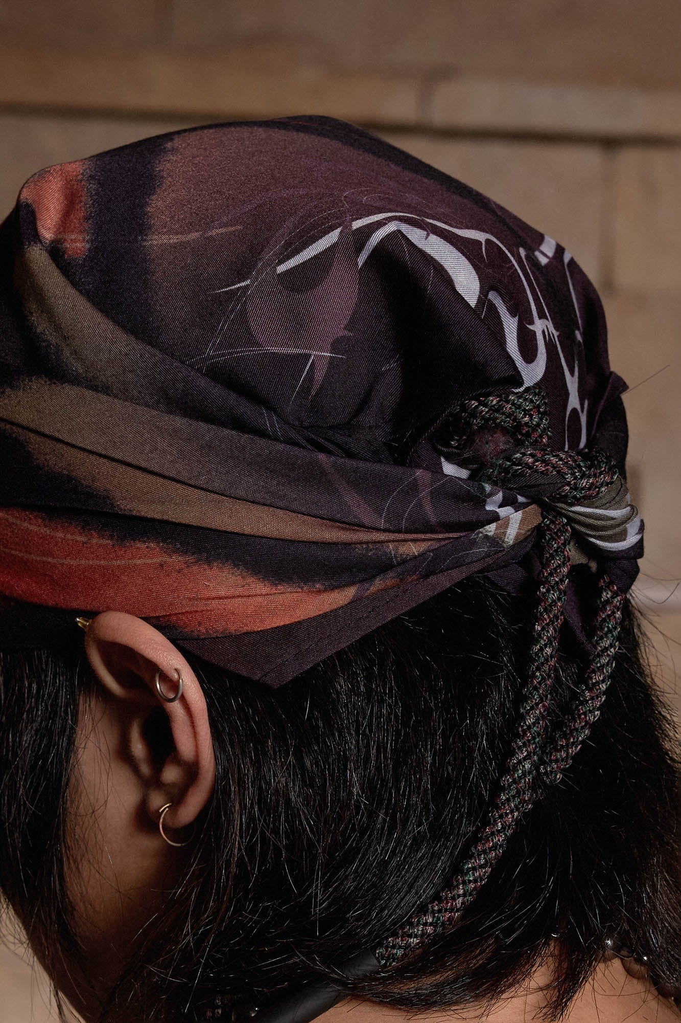 Abstract Graffiti Headscarf