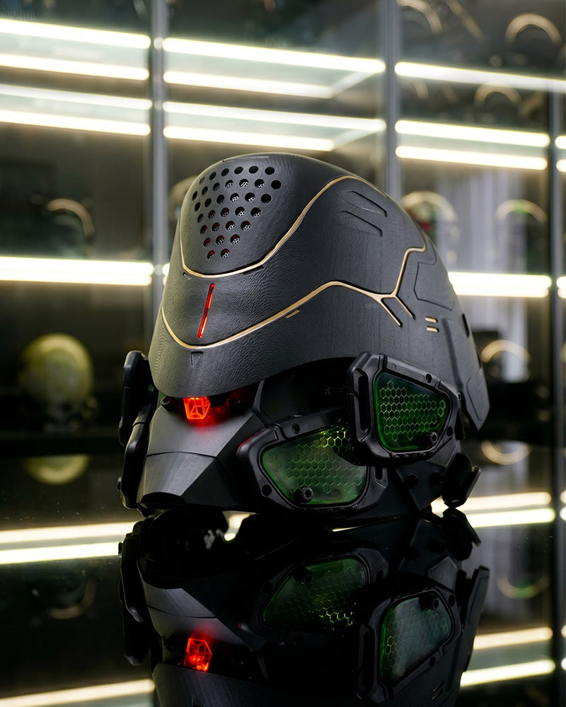Futuristic Cyberpunk Helmet