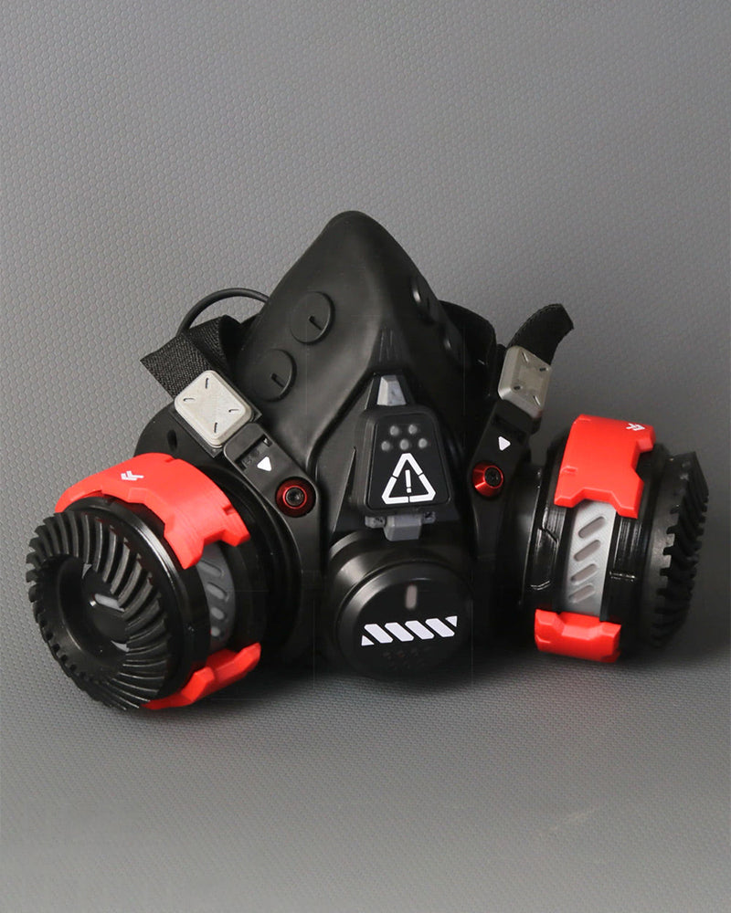 Cyberpunk Mecha Half Face Mask