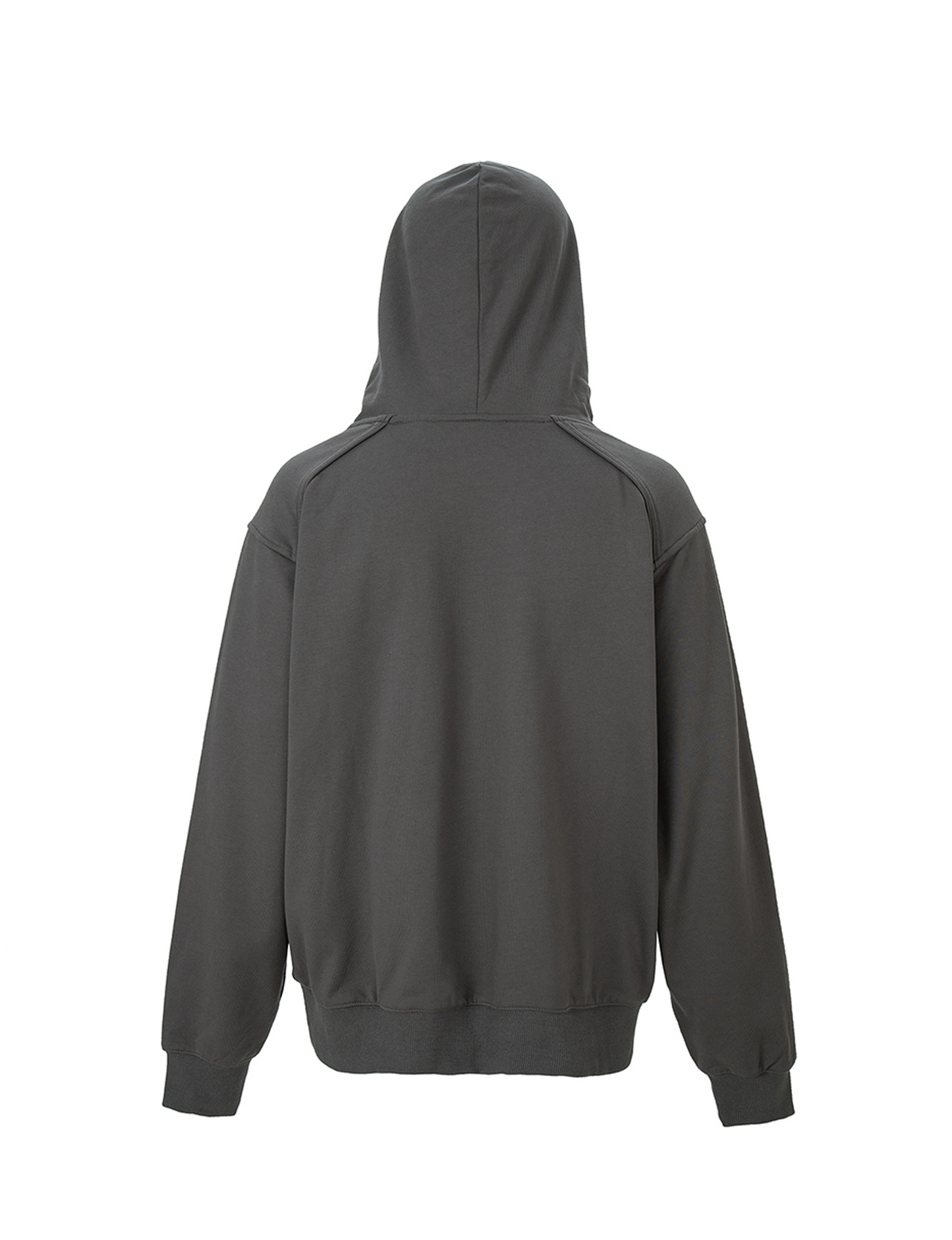 Essential Metal Badge Snap Hoodie
