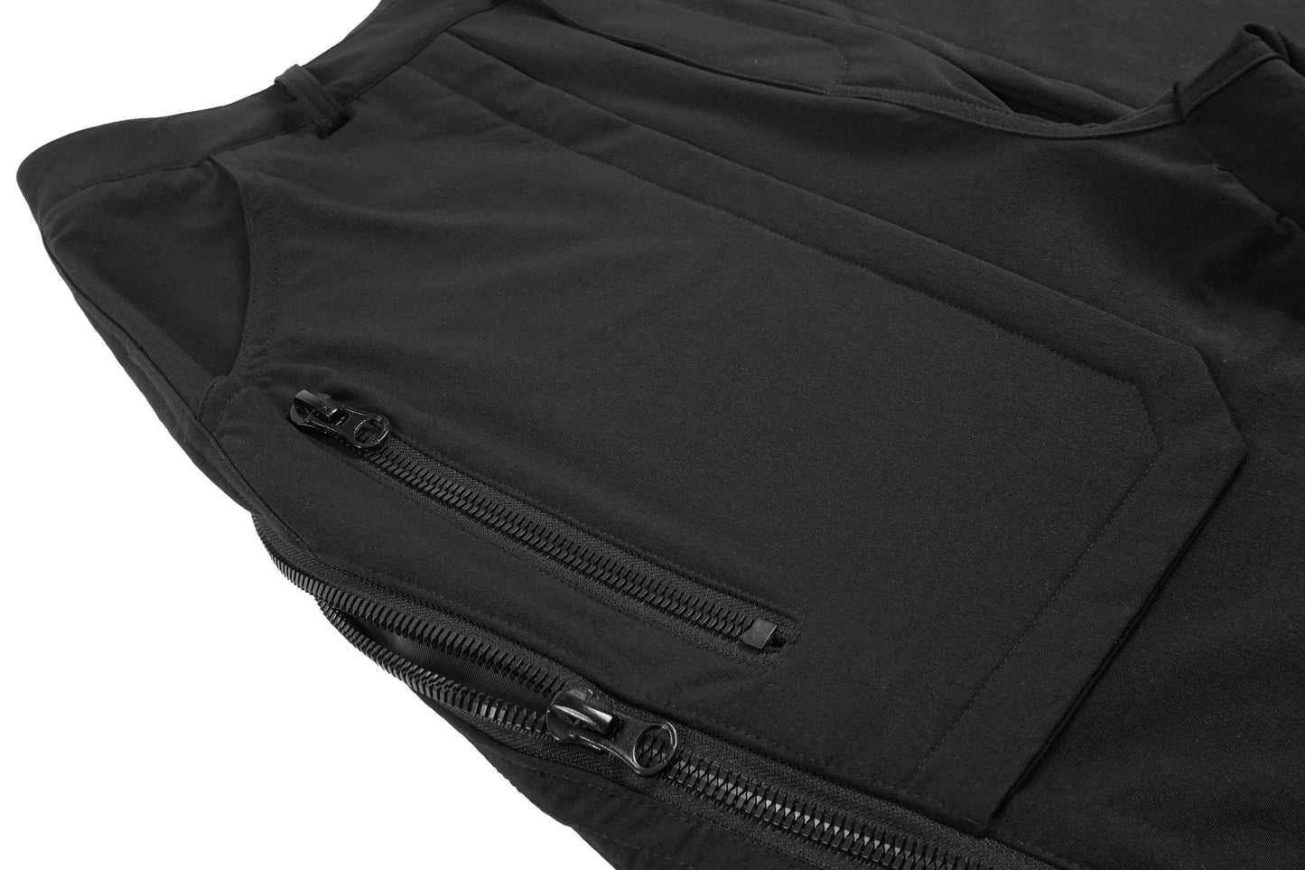 Side-Zip Spliced Tactical Pants