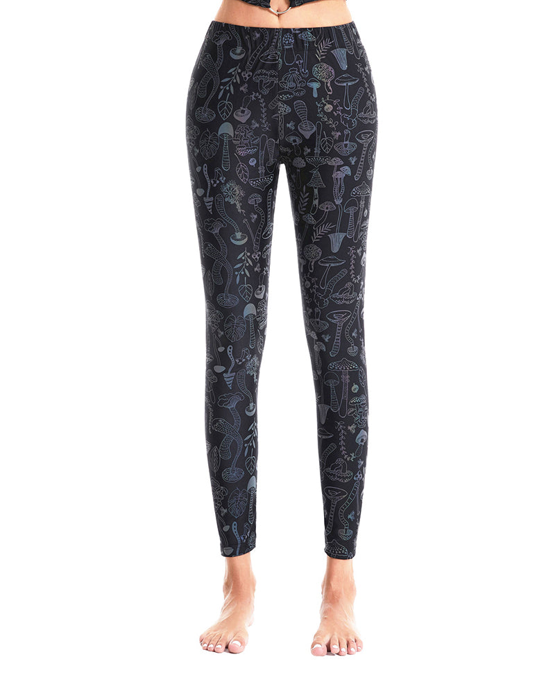 Reflective Rave Clothing Colorful Leggings
