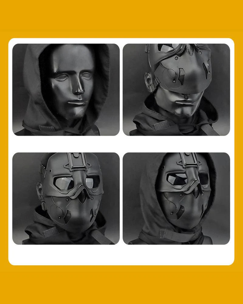 Wild Survival Hood Full Face Mask Set