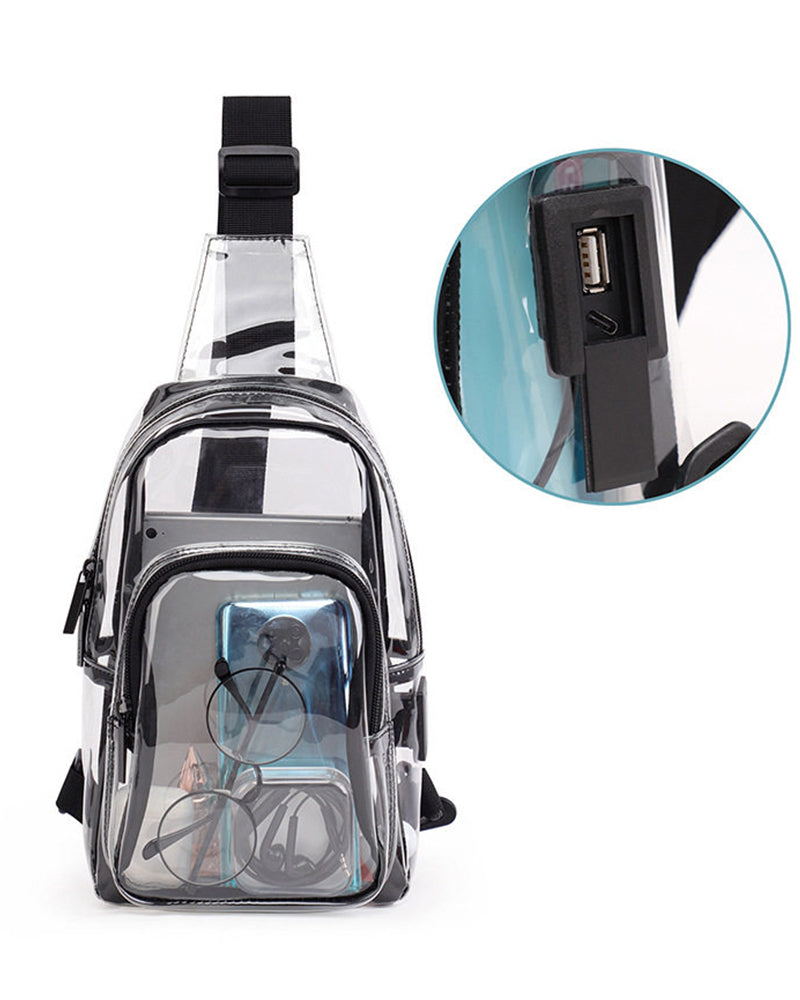 Transparent Shoulder Bag