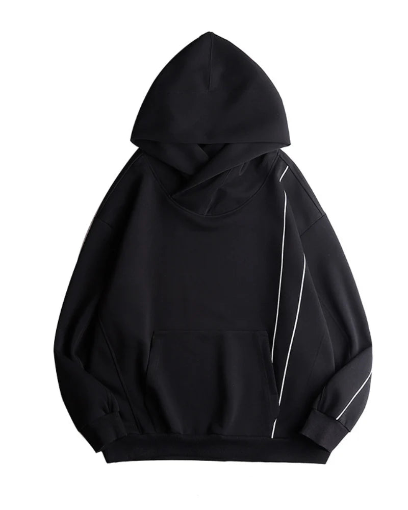Streetwear Turtleneck Unisex Hoodie