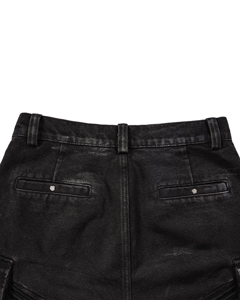 Deconstructed Distressed Wanderer Multi-Pocket Jeans