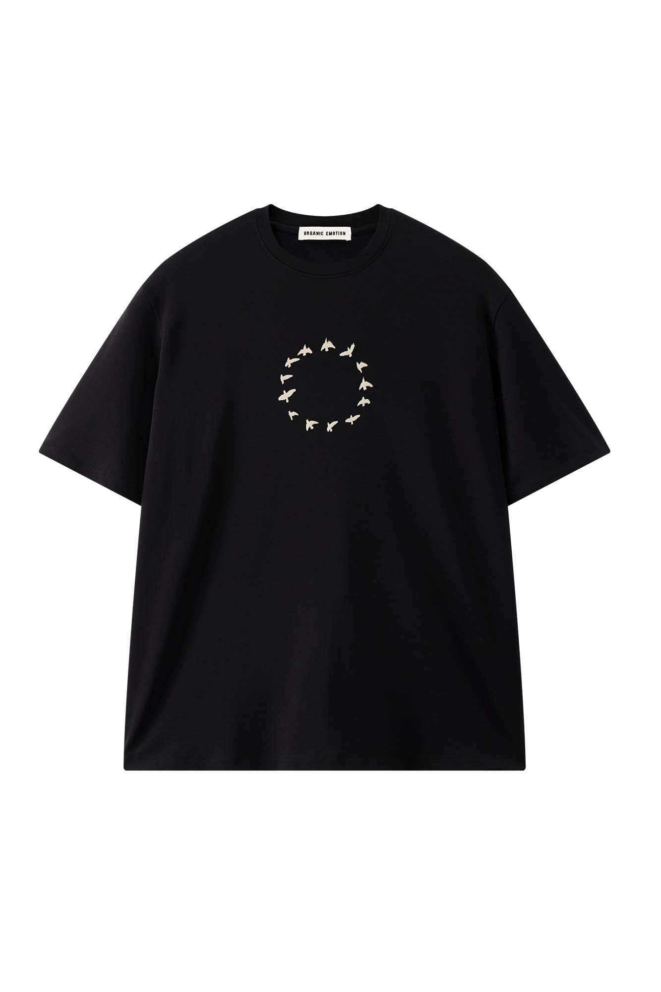 Bird-Loop Adjustable Button Back T-Shirt