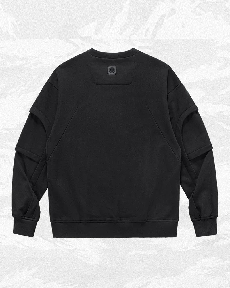 Cyberpunk Tech Pullover Sweatshirt
