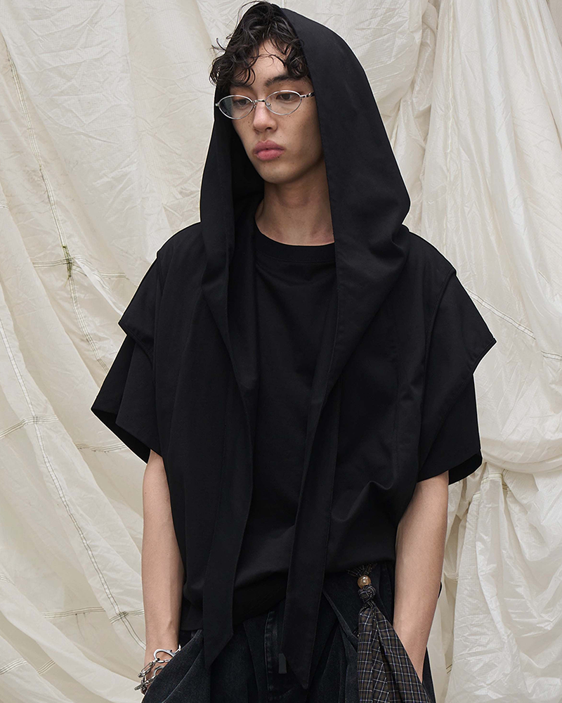Detachable Oversized Hood Scarf