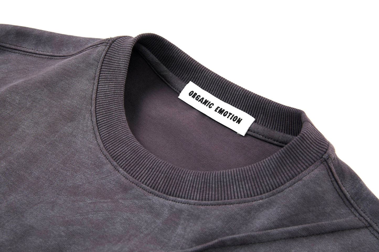 Scratch Spliced Washed T-Shirt
