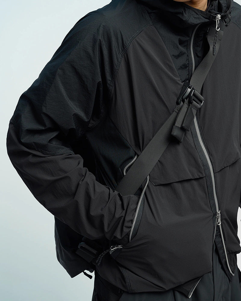 Quick-Dry UPF50+ Water-Repellent Outdoor Skin Techwear Jacket