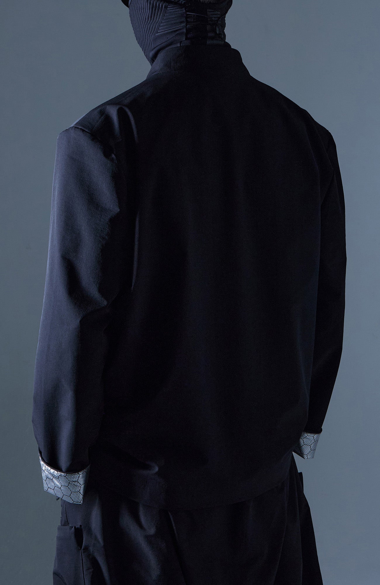 Multi-Pockets Mandarin Waterproof Jacket