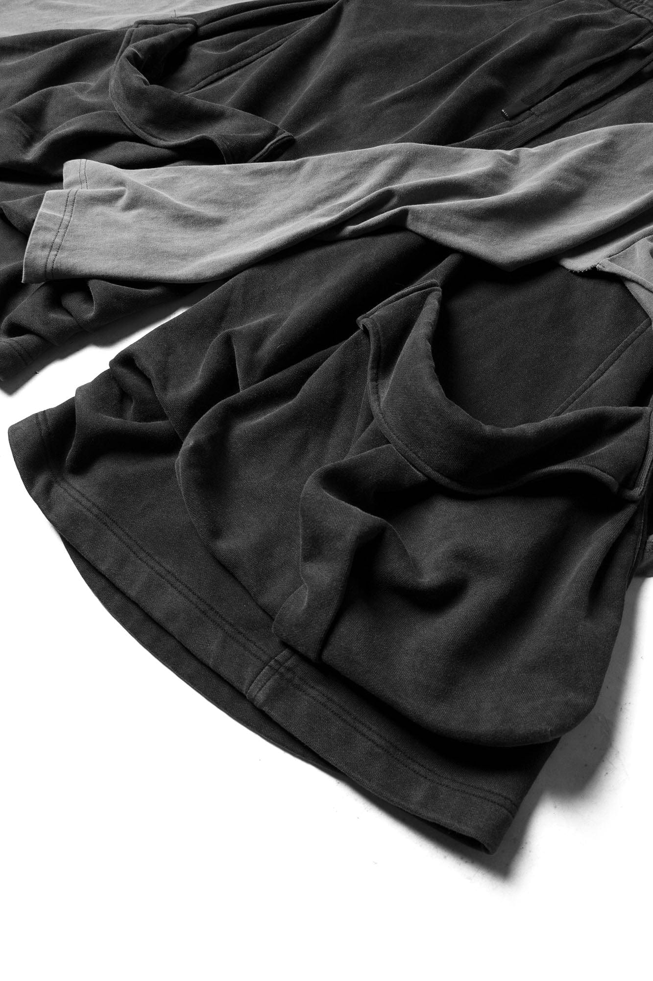 Detachable Drape Multi-Pocket Drawstring Shorts