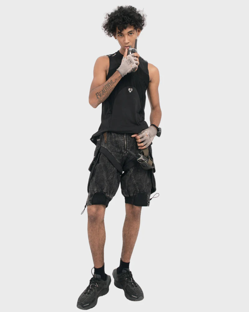 Wasteland Distressed Sleeveless T-Shirt
