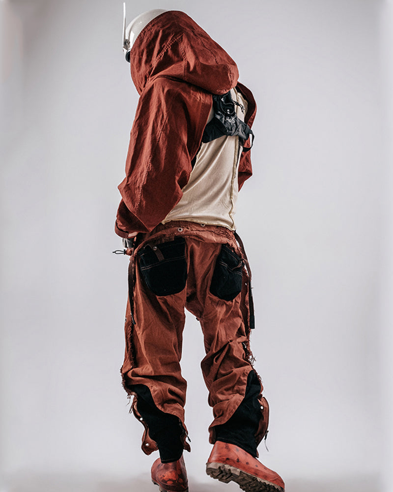 Post-Apocalyptic Distressed Cargo Pants