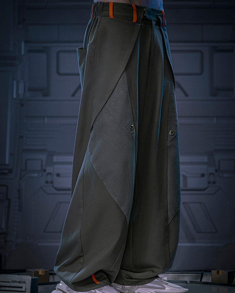 CBP-040-X｜Cyberpunk Techwear Set Top / Bottom