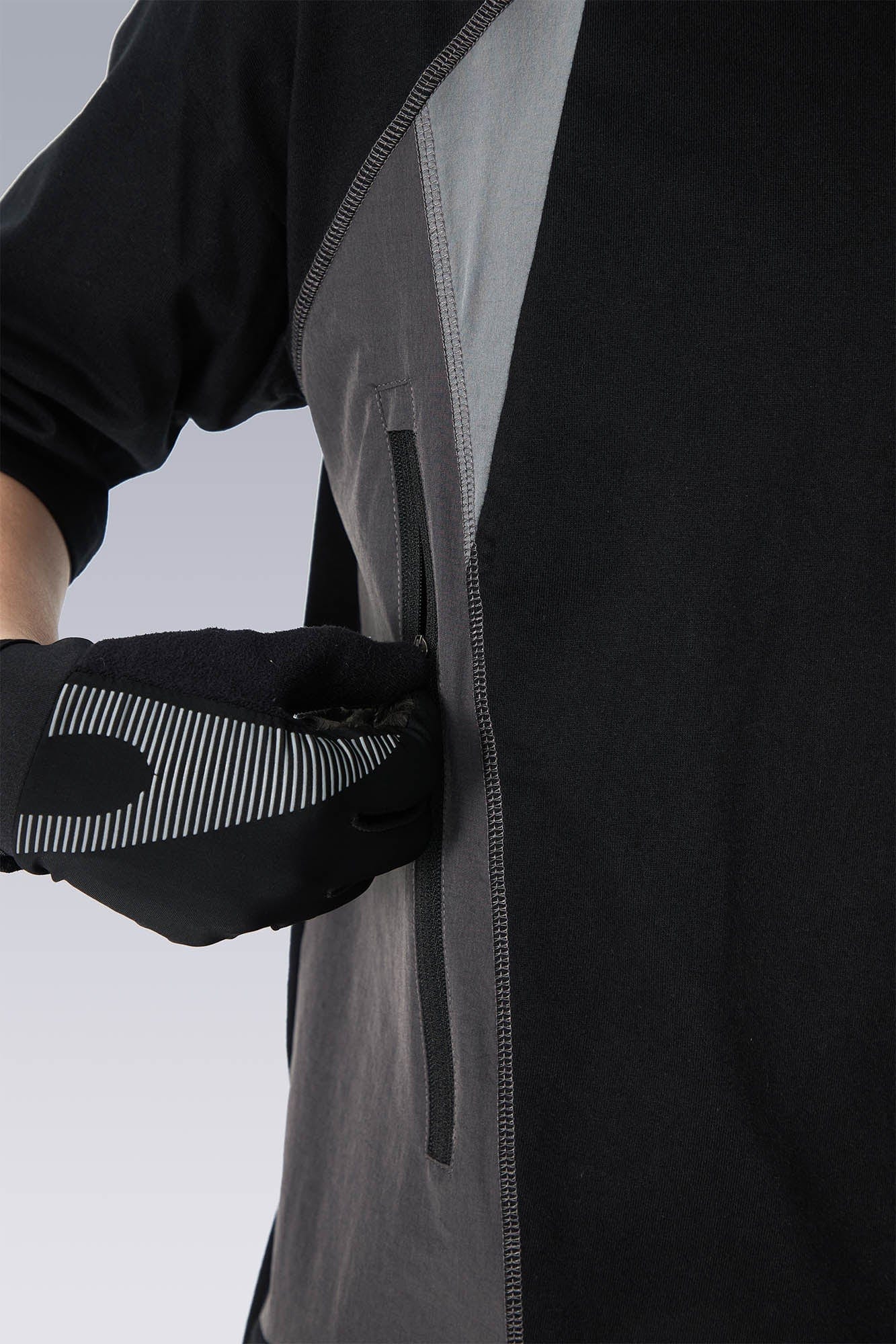 Paneled Multi-Pocket T-Shirt