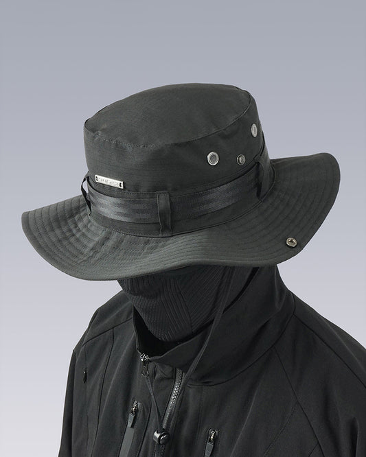 Tactical Drawstring Wide-Brim Bucket Hat