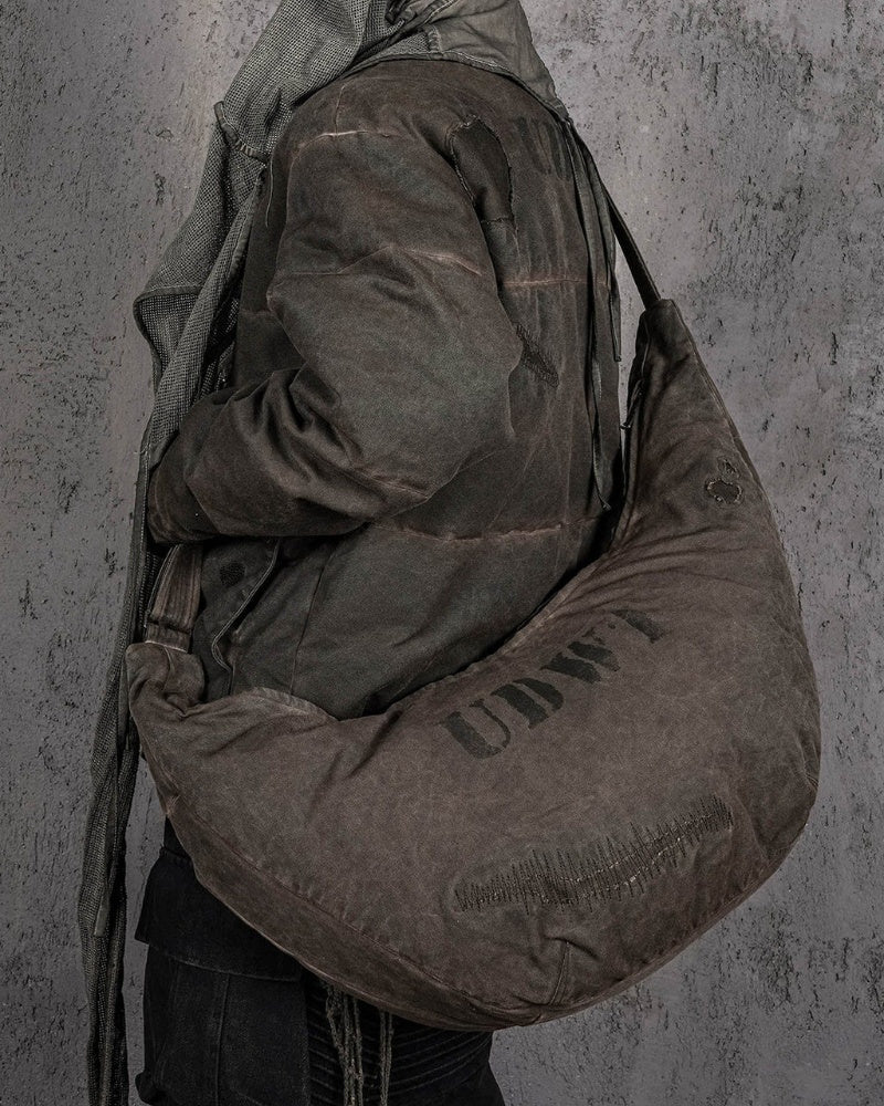 Distressed Wanderer Crescent Bag