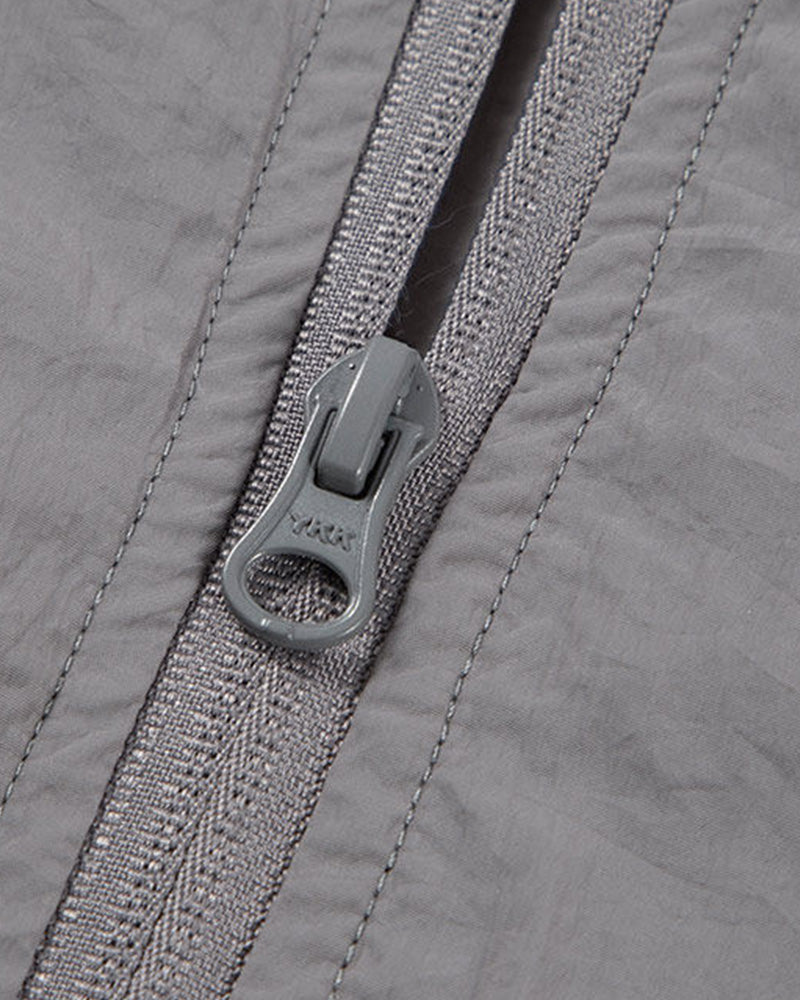 Spliced Drawstring UV Protection Light Jacket