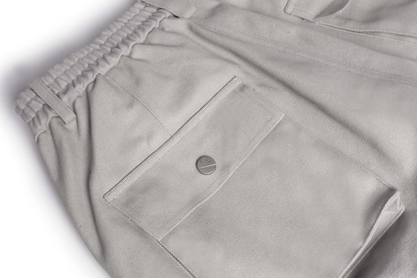 Multi-Pocket Oversized Workwear Cargo Pants Gray