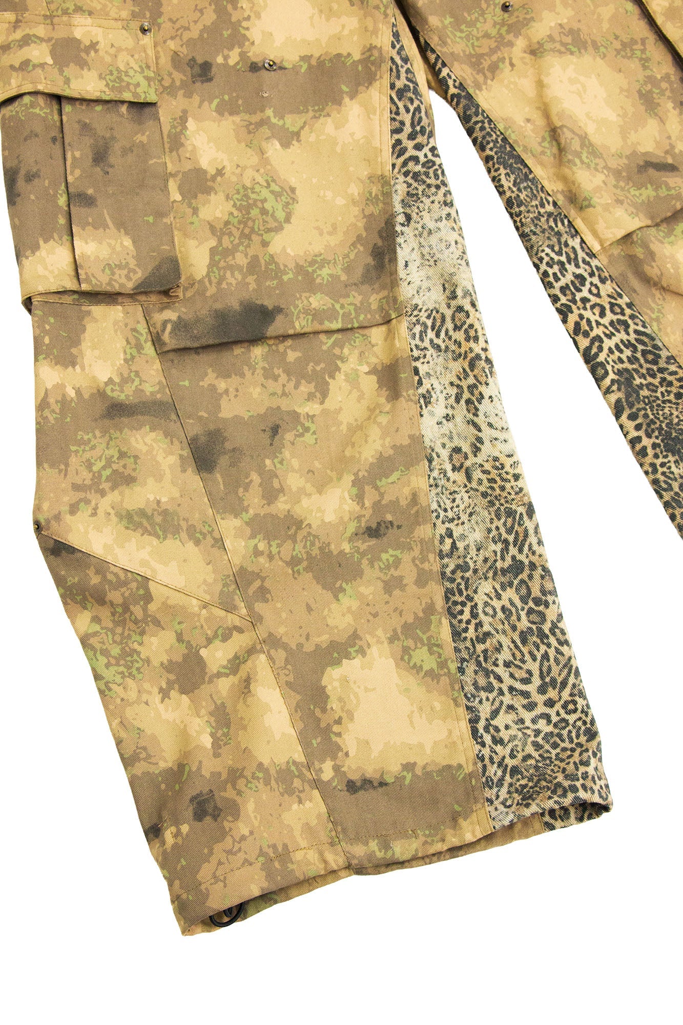Leopard Panel Camo Cargo