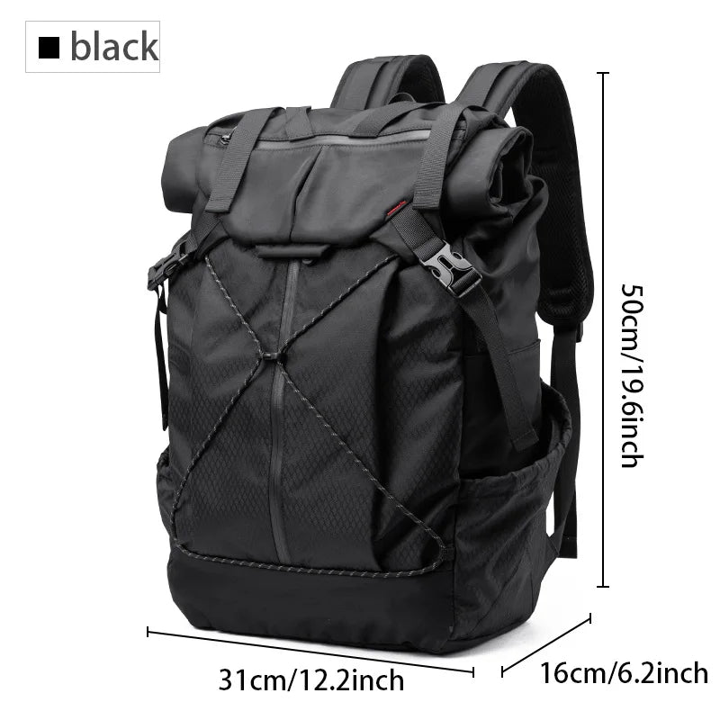 Cyberpunk Techwear Large-Capacity Backpack