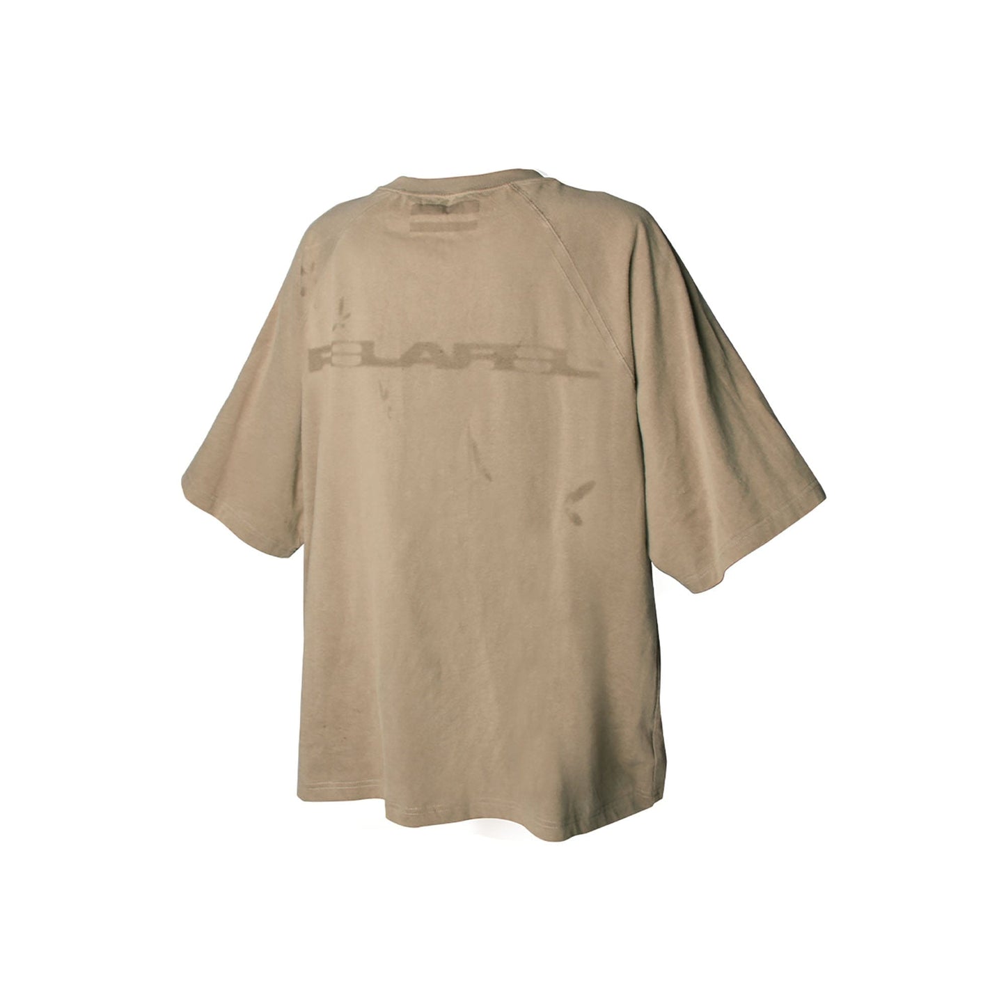 Washed Spliced Raglan T-Shirt