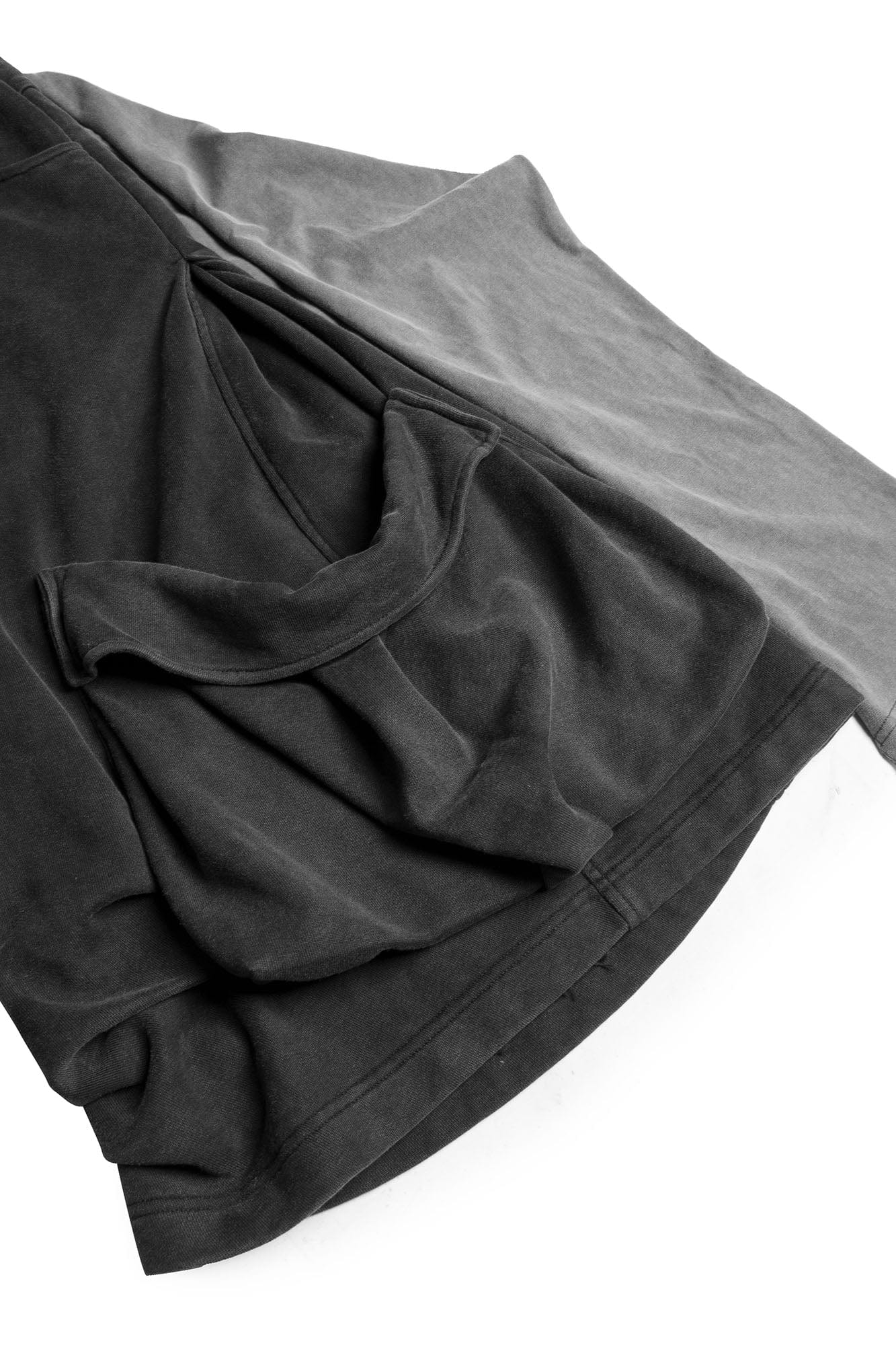 Detachable Drape Multi-Pocket Drawstring Shorts