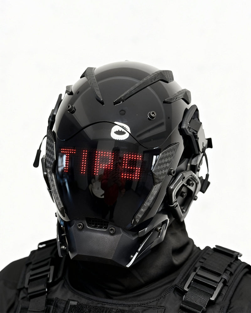 Headwear/ Cyberpunk LED Mask