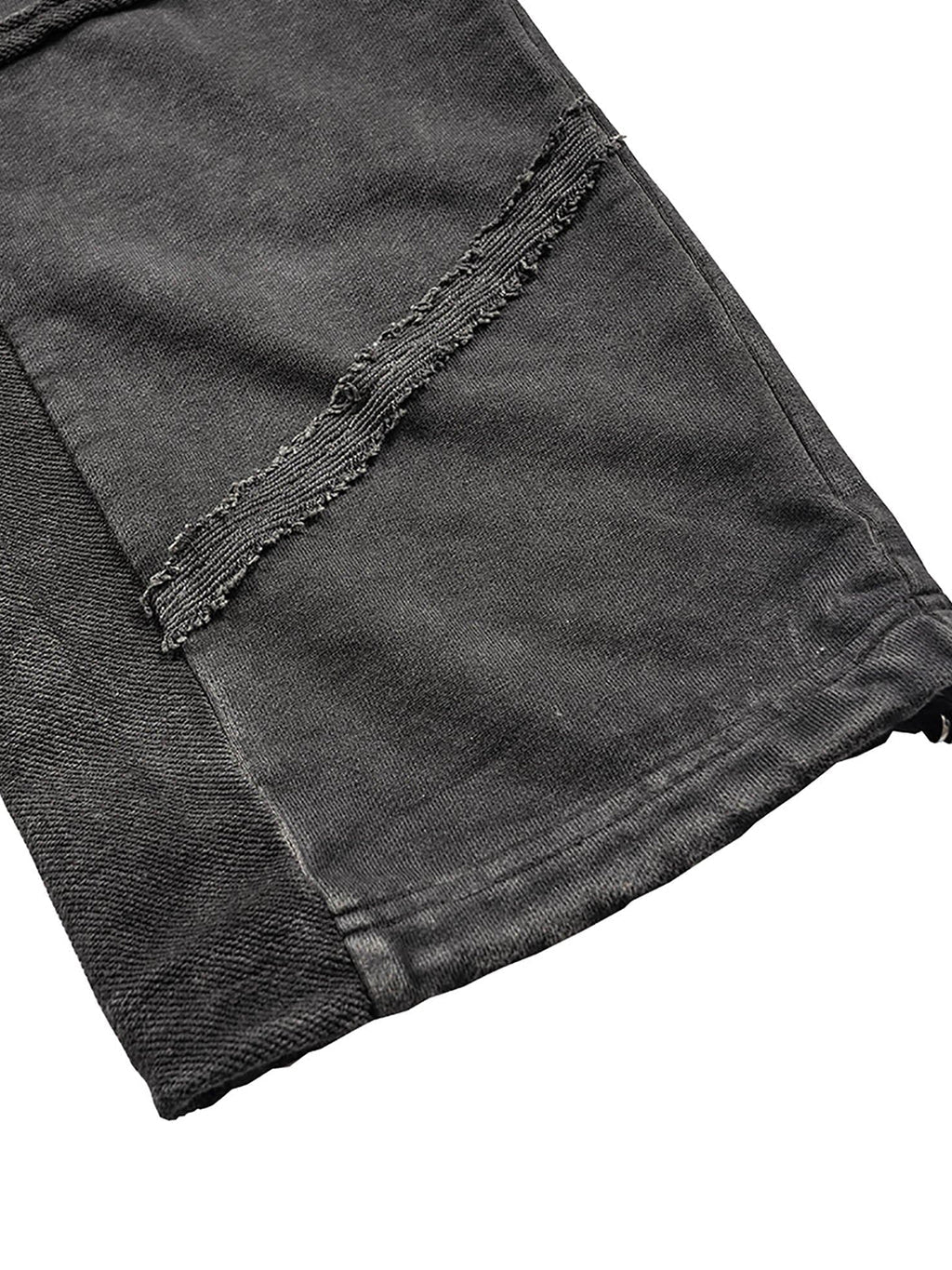Distressed Demon Clad Deconstructed Pants