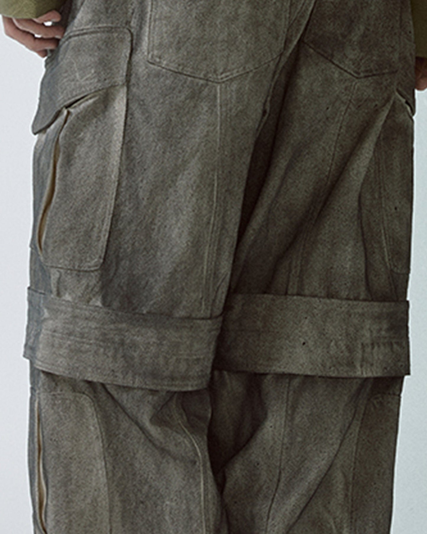 Retro Dirty Fit Double-Knee Cargo Pants