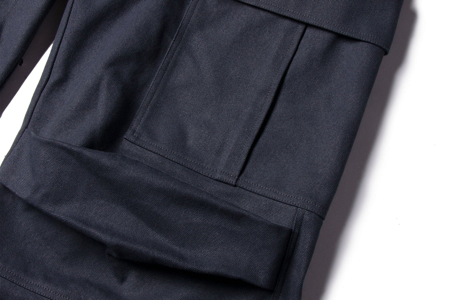 Multi-Pocket Oversized Workwear Cargo Pants Dark Gray