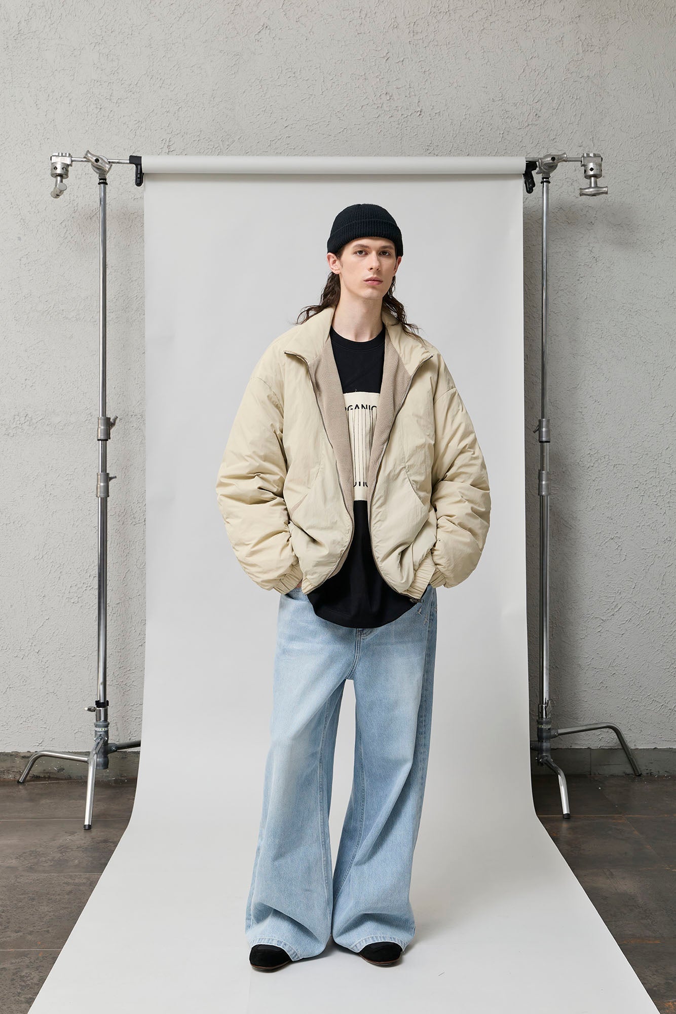 Reversible Water Repellent Down Jacket