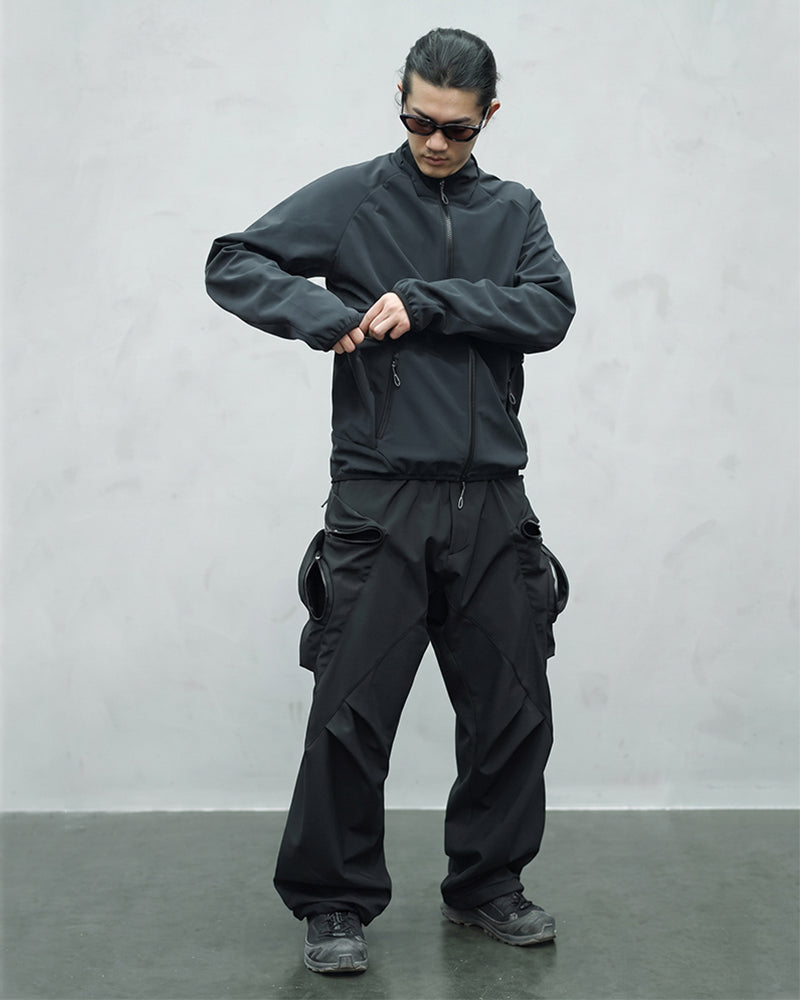 Multi-Pocket Zipper Water Repellent Techwear Pants