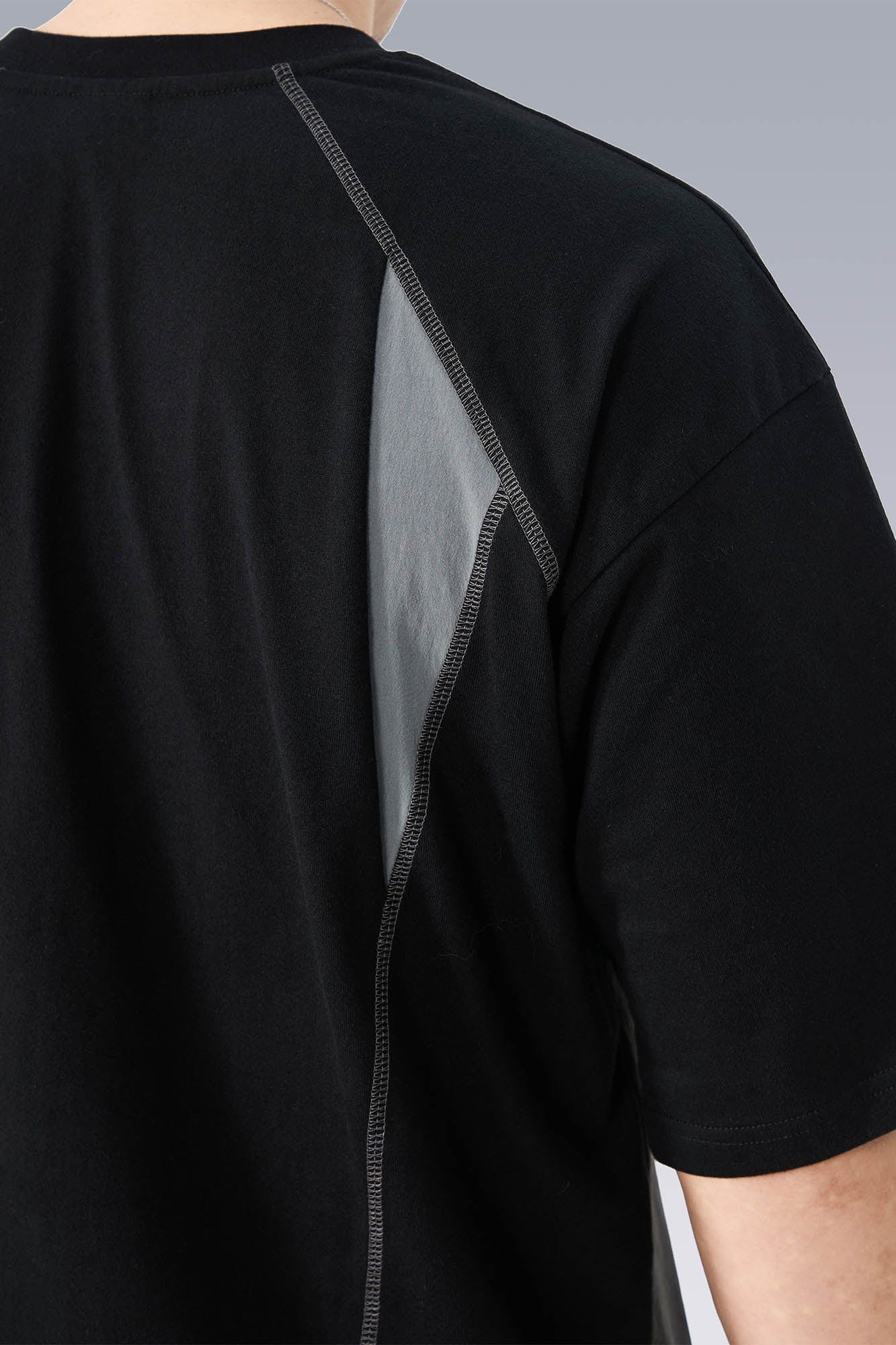 Paneled Multi-Pocket T-Shirt