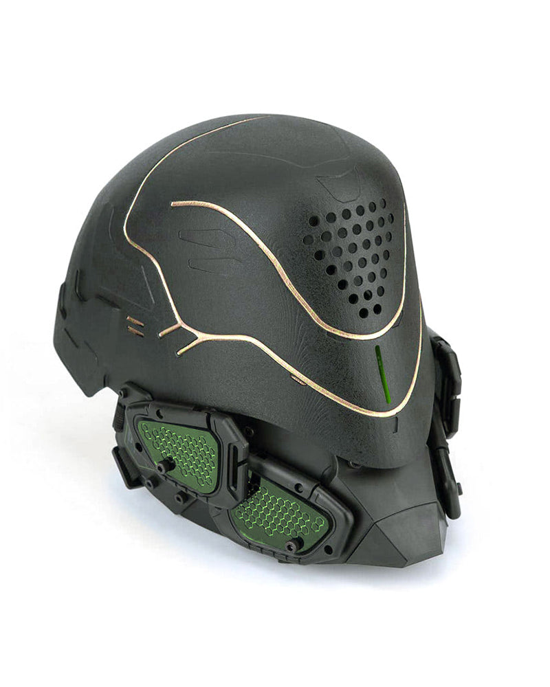 Futuristic Cyberpunk Helmet