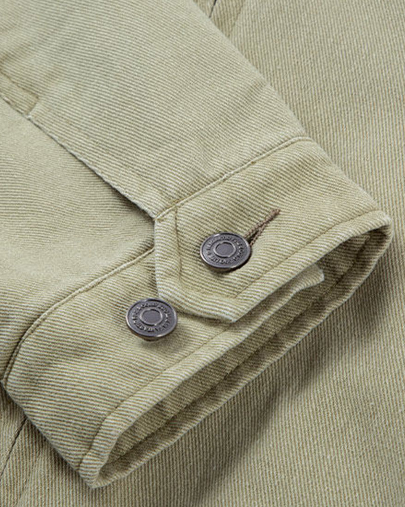 Retro Racing Embroidered Color-Block Jacket