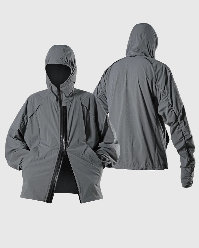 Ventilation UPF50+ Ice-Skin Quick-Release Techwear Jacket