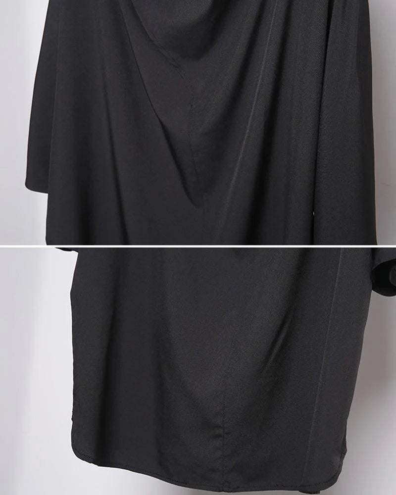 Modern Japanese Techwear Loose Bat T-Shirt