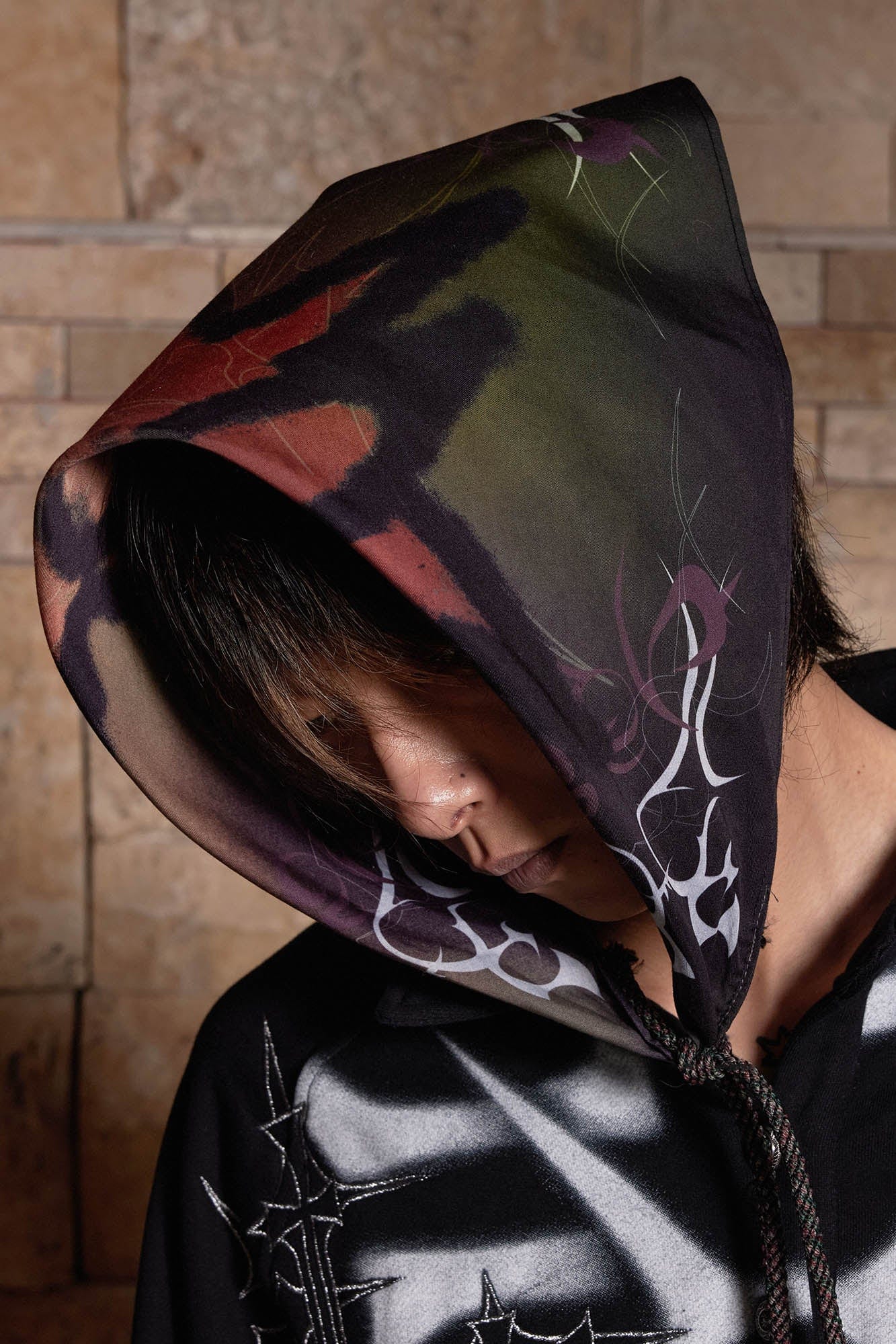 Abstract Graffiti Headscarf
