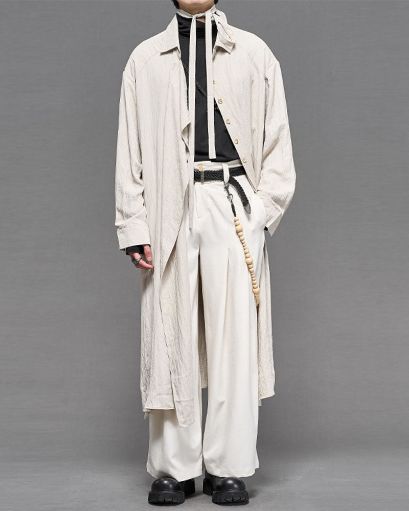 Modern Japanese Wide Leg Hakama Pants