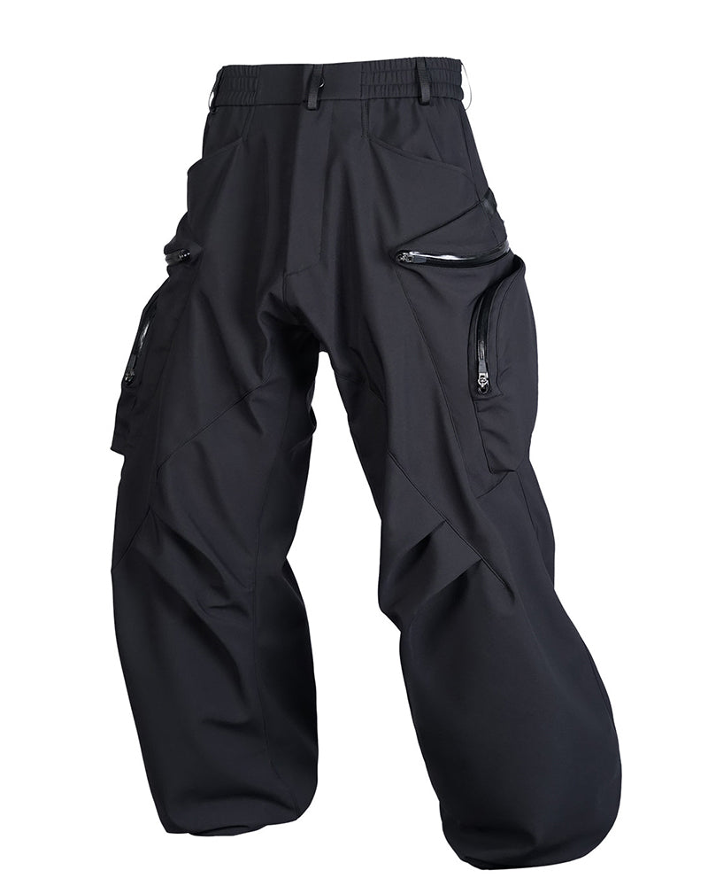Multi-Pocket Zipper Water Repellent Techwear Pants