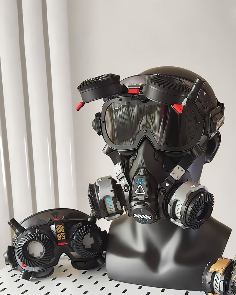 Steampunk LED Glasses 03