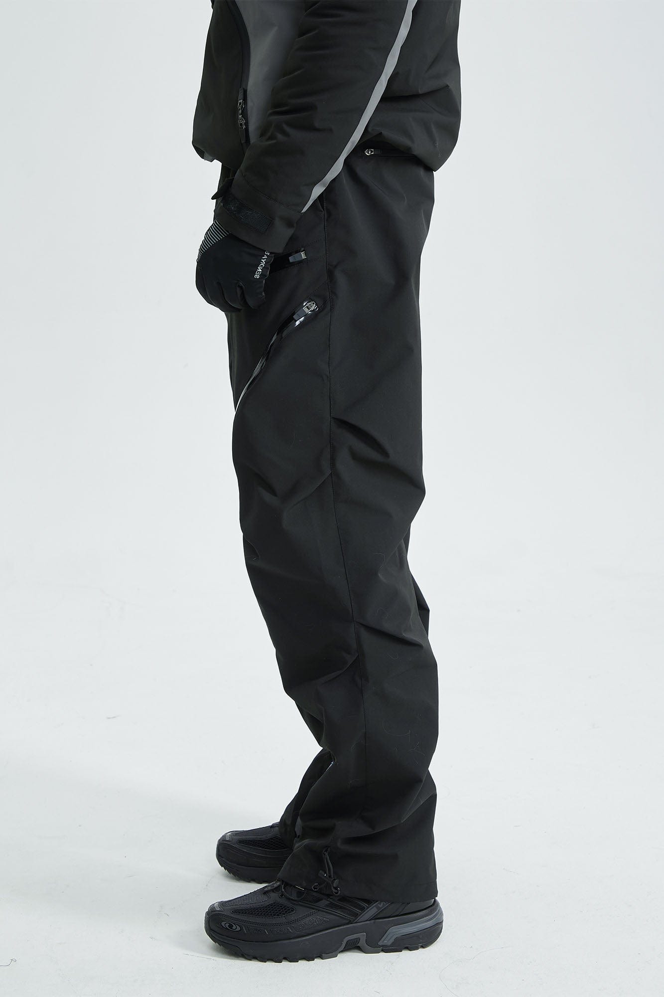 Arc-Zip Crinkled Water-Repellent Utility Pants