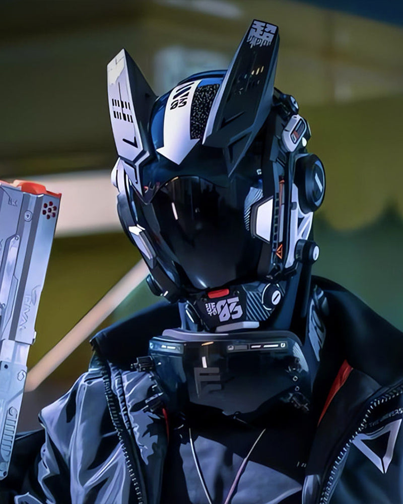 Futuristic Cosplay Cyberpunk Helmet Mask
