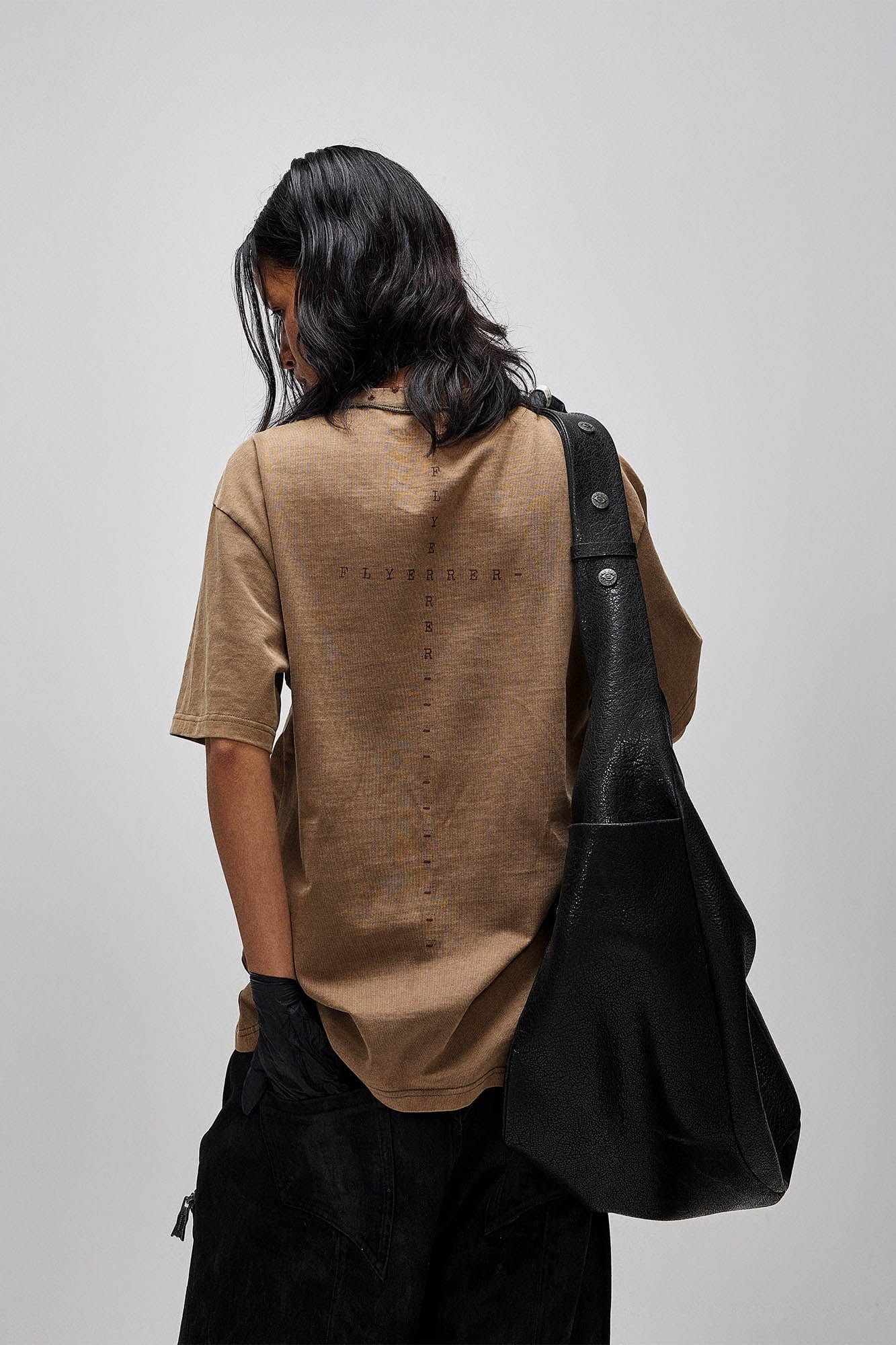 X-Silhouette Distressed Graphic T-Shirt